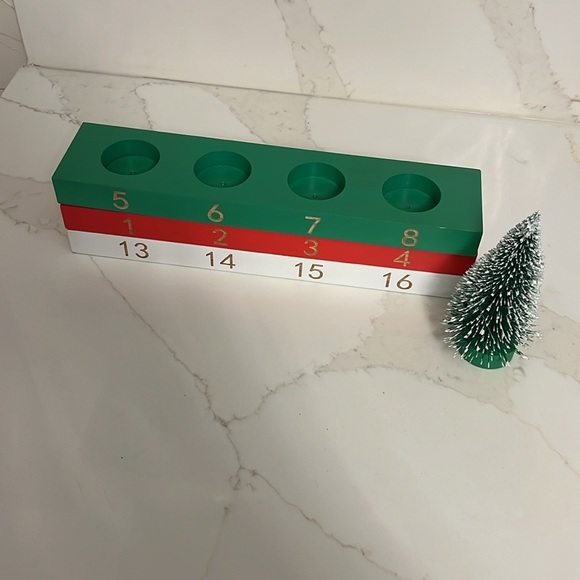 Wooden Christmas Advent Calendar, Christmas Countdown - Picture 4 of 5